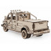 Деревянный конструктор Lemmo Грузовик пикап Эльтано, 262 детали