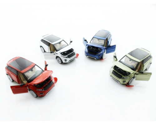 Машина 1:32 Range Rover Evoque свет, звук, инерция 13,5см (1/12шт) б/к