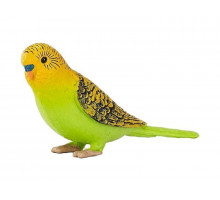 Фигурка KONIK Волнистый попугайчик, зеленый