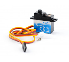 Сервомашинка 17g для самолета Top RC Riot (руль, руль высоты), провод 400мм