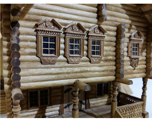 Сборная деревянная модель СВМодель. Терем в Китай-городе, 3370 деталей, 1/72