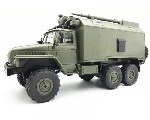 Радиоуправляемая машина WPL УРАЛ (зеленый) 6WD 2.4G 1/16 KIT