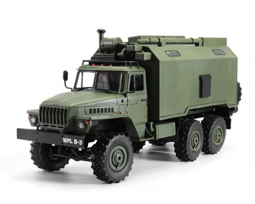 Радиоуправляемая машина WPL УРАЛ (зеленый) 6WD 2.4G 1/16 KIT