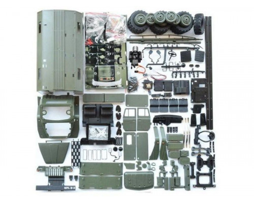 Радиоуправляемая машина WPL УРАЛ (зеленый) 6WD 2.4G 1/16 KIT