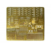 Сборная модель ZVEZDA Набор фототравленных деталей для модели автомобиля ГАЗ "ТИГР", 1/35