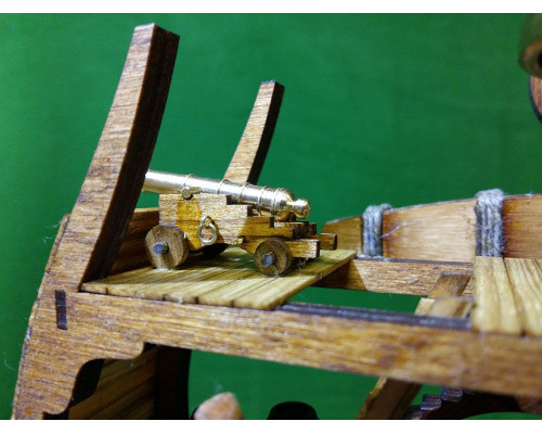 Сборная деревянная модель СВМодель. Часы деревянные каминные, 230 деталей