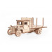 Деревянный конструктор Lemmo Грузовичок ЛТ лесовоз, 43 детали
