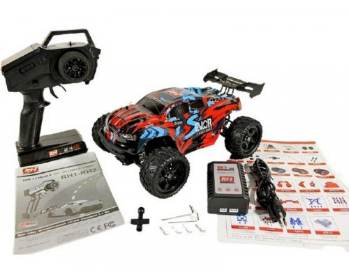 Радиоуправляемая трагги Remo Hobby S EVO-R Brushless (красная) 4WD 2.4G 1/16 RTR
