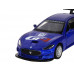 Машина АВТОПАНОРАМА Maserati Gran Turismo MC GT4, синий, 1/43, инерция, в/к 17,5*12,5*6,5 см