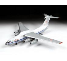 Сборная модель ZVEZDA Военно-транспортный самолёт Ил-76МД, 1/144