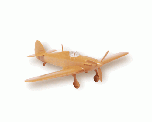 Сборная модель ZVEZDA Британский истребитель Харрикейн МК-1, 1/144