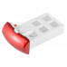 Аккумулятор Li-Po 500mAh, 3,7V для Syma X5UW (красная крышка)