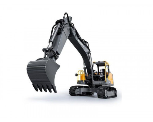 Радиоуправляемый экскаватор Double Eagle Volvo EC160E 1/16, 2.4G, металл, 3 в 1 RTR