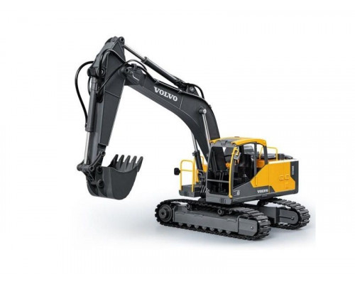 Радиоуправляемый экскаватор Double Eagle Volvo EC160E 1/16, 2.4G, металл, 3 в 1 RTR