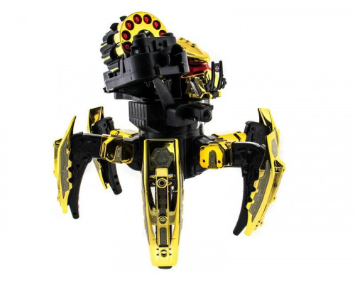 Р/У боевой робот-паук Space Warrior, лазер, ракеты, золотой, Ni-Mh и З/У, 2.4G