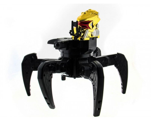 Р/У боевой робот-паук Space Warrior, лазер, ракеты, золотой, Ni-Mh и З/У, 2.4G