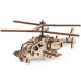 Деревянный конструктор Lemmo Вертолет Акула, 42 детали