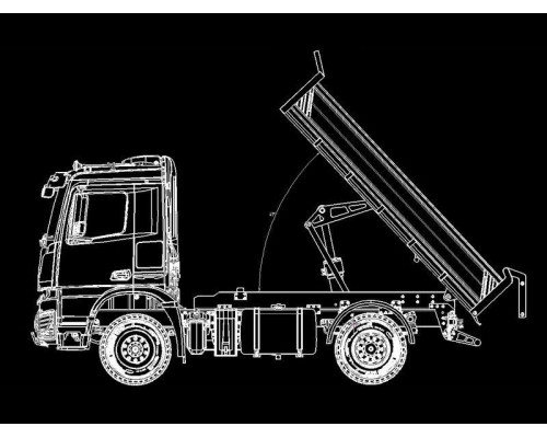 Радиоуправляемый самосвал с гидравлической системой HUI NA TOYS 2.4G 1/14 RTR