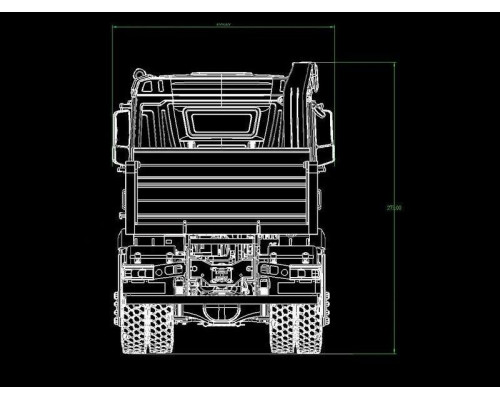 Радиоуправляемый самосвал с гидравлической системой HUI NA TOYS 2.4G 1/14 RTR