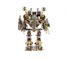 3D пазлы из пенокартона РОБОТ ШТУРМОВИК (106 деталей)