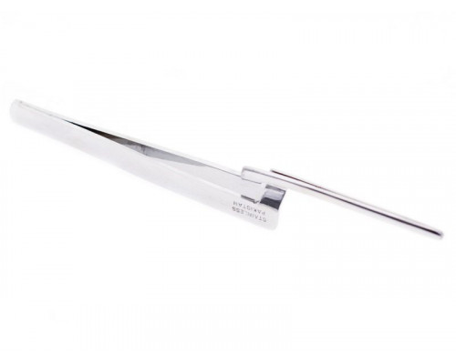 Инструмент MAXX пинцет прямой самозажимной изогнутый 15,2см