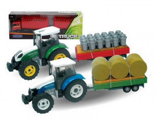 Машина Autotime VILLAGE TRACTOR SET ассортимент 1:43