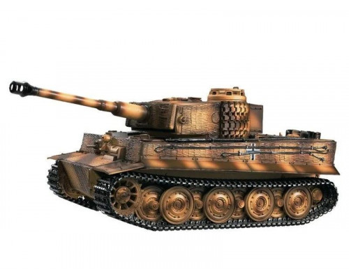 P/У танк Taigen 1/16 Tiger 1 (поздняя версия) HC, ИК-пушка, башня на 360, подшипники в ред., откат V3