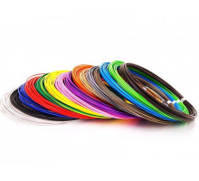 ABS пластик для 3D ручек (15 цветов по 10 метров, d=1.75 мм)