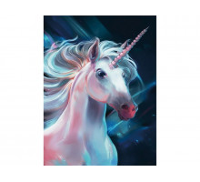 Алмазная мозаика 15х20 СКАЗОЧНЫЙ ЕДИНОРОГ (19 цветов)