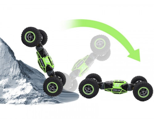 Радиоуправляемая машинка-перевертыш Hyper 2.4G 1/8 RTR (зеленая) + Ni-Mh и З/У