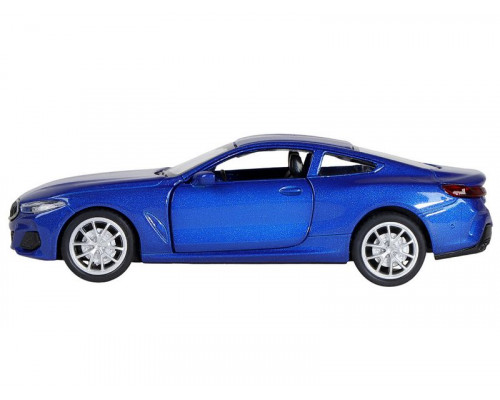 Машина АВТОПАНОРАМА BMW M850i Coupé, 1/44, синий, инерция, откр. двери, в/к 17,5*12,5*6,5 см