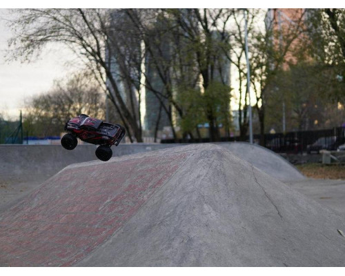 Радиоуправляемый монстр Remo Hobby MMAX PRO (красный) Li-Po 4WD 2.4G 1/10 RTR