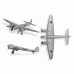 Сборная модель ZVEZDA Немецкий бомбардировщик Ju-88 A4, 1/200