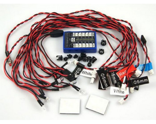 Комплект освещения G.T.Power (12 светодиодов) с блоком управления