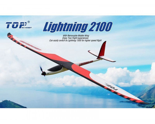 Радиоуправляемый планер Top RC Lightning 2100 (Propeller Power System) 2100мм KIT