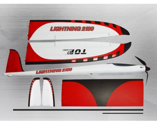 Радиоуправляемый планер Top RC Lightning 2100 (Propeller Power System) 2100мм KIT