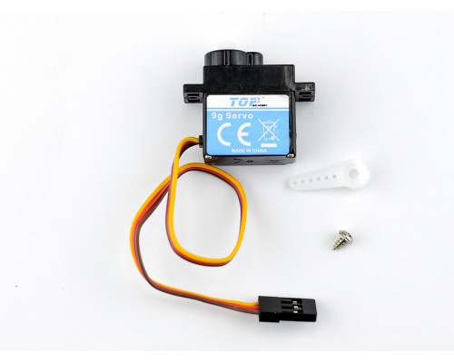 Сервомашинка 9g для планера Top RC Lightning 2100 (руль), провод 150мм