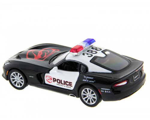 Машина Kinsmart 1:40 SRT Viper Police в асс. инерция (1/12шт.) б/к