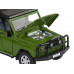 Машина АВТОПАНОРАМА УАЗ-469, хаки, 1/24, свет, звук, инерция, тент, в/к 22*12*11