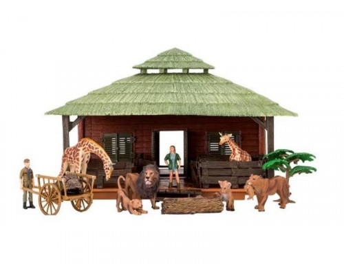 Набор фигурок животных MASAI MARA ММ205-050 серии На ферме: Ферма игрушка 14 пр.