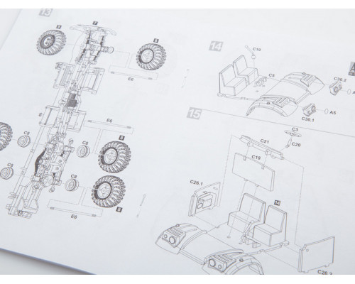 Сборная модель AVD КРАЗ-255Б бортовой, 1/72