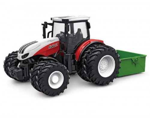 Р/У фермерский трактор Korody с самосвальным кузовом, двойные колеса 1/24 2.4G 6CH RTR