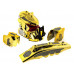 Р/У боевой робот-паук Space Warrior, лазер, диски, золотой, Ni-Mh и З/У, 2.4G