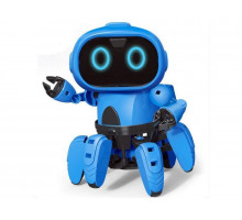 Робот-конструктор сенсорный ZYA-A2883,русская озвучка, подсветка, подвижные ноги, на батарейках
