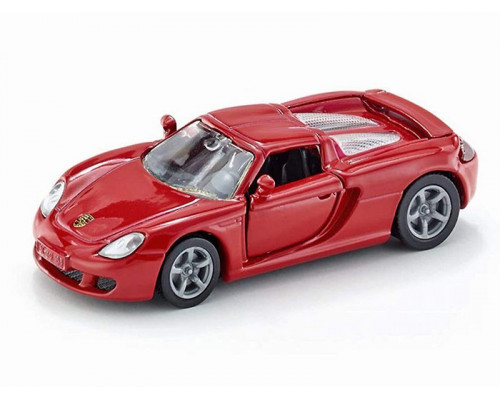 Легковой автомобиль Siku 1001 Porsche Carrera GT 1/55, 9.7 см, красный