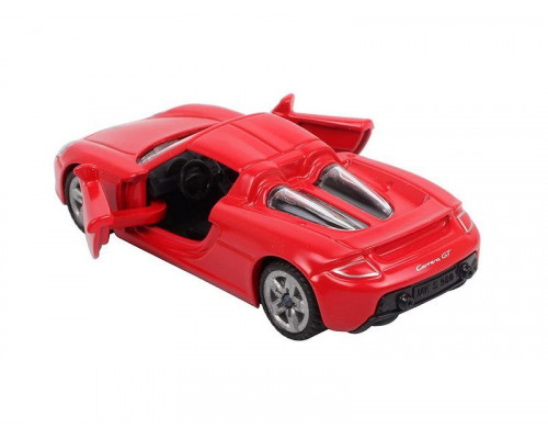 Легковой автомобиль Siku 1001 Porsche Carrera GT 1/55, 9.7 см, красный