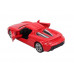 Легковой автомобиль Siku 1001 Porsche Carrera GT 1/55, 9.7 см, красный