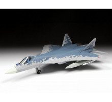 Сборная модель ZVEZDA Российский истребитель пятого поколения Су-57, 1/72