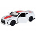 Машина АВТОПАНОРАМА Nissan GT-R (R35), 1/32, белый, свет, звук, в/к 18*9*13,5 см