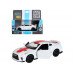 Машина АВТОПАНОРАМА Nissan GT-R (R35), 1/32, белый, свет, звук, в/к 18*9*13,5 см
